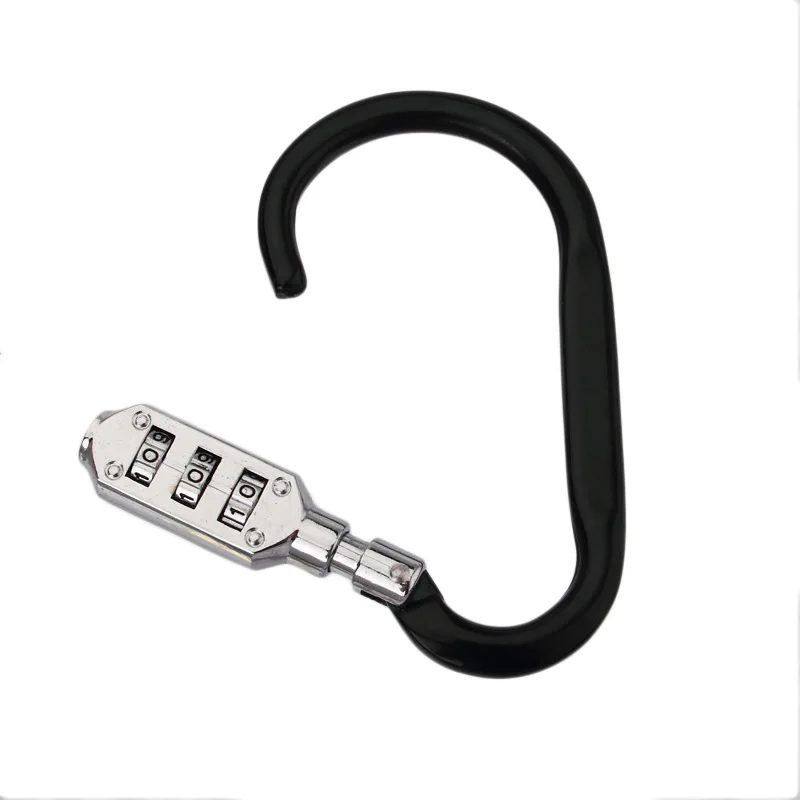1pcs arc lock type locking carabiner / D padlock fast trunk buckle | Обустройство дома