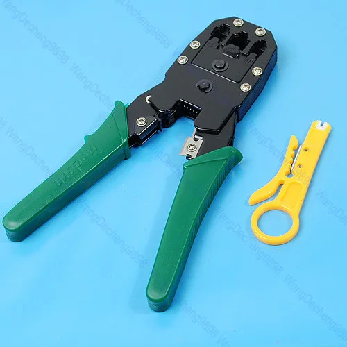 

Hot RJ45 RJ11 RJ12 CAT5 Network Lan Cable Wire Stripper Crimper Crimp PC Tool