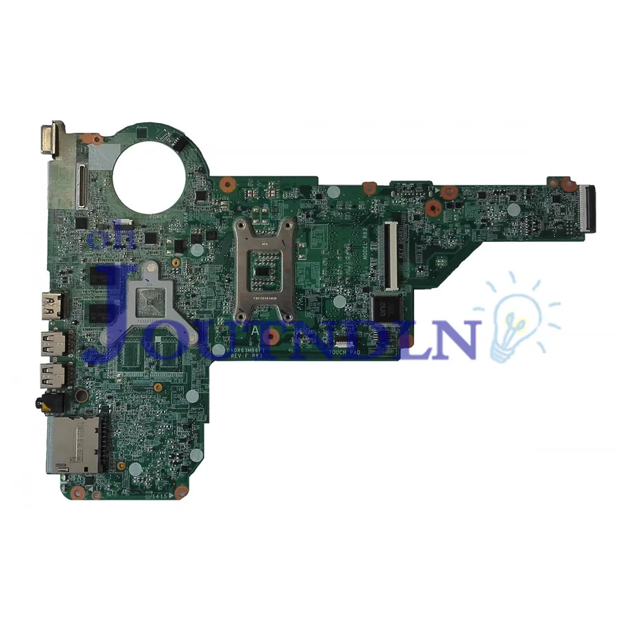 Материнская плата JOUTNDLN для ноутбука HP Pavilion 15-E 17-E DA0R63MB6F0 713256-501 713256-001 PGA947 HD 8600M /2G |
