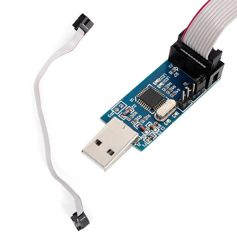Программатор USB ISP ASP ATMEGA8 ATMEGA128 с поддержкой Win7 64K 1 шт.|avr programmer|usb ispisp programmer |