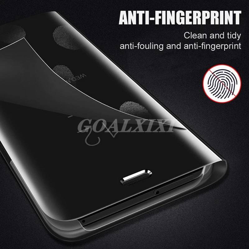 Clear View Smart Mirror Flip Phone Case For Sony Xperia XZ3 XZ4 Leather Stand Cover XZ 3 4 Full |