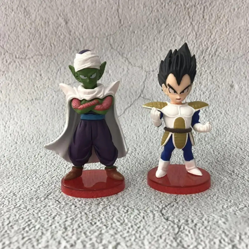 Аниме 6-9 см 8 шт./компл. Dragon Ball Z Piccolo Goku Vegeta Nappa Raditz Супер SaiYan фигурка ПВХ