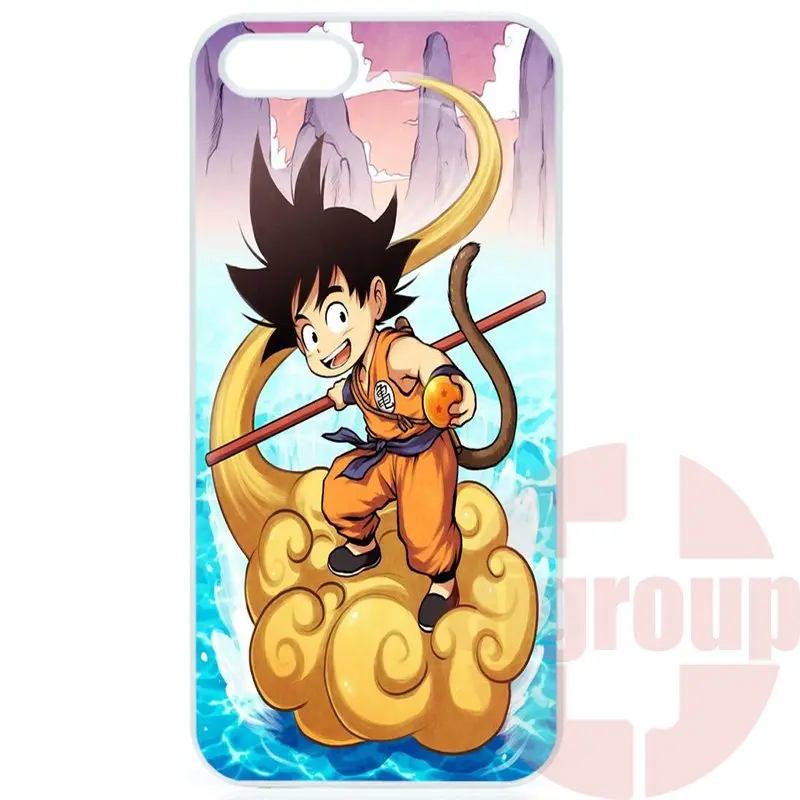 Dragon Ball Гоку Футляр Для Apple iPhone 4 4S 5 5C SE 6 S 7 Плюс 4.7 5.5 iPod Touch |