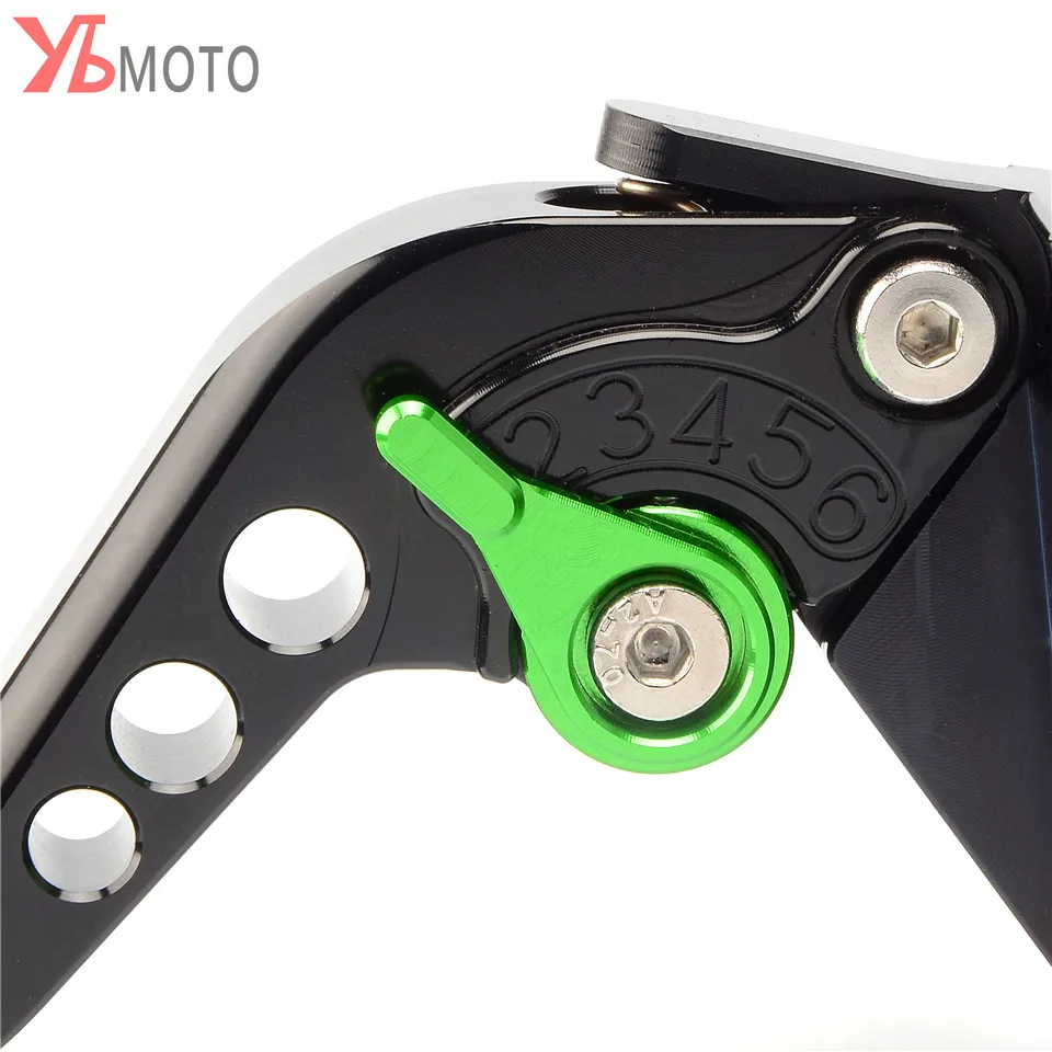 Топ бренды аксессуары для мотоциклов CNC Короткие тормозные рычаги сцепления с