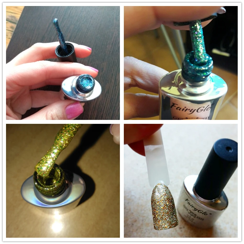 Гель лак для ногтей 10 мл УФ гель ногтей|bling gel polish|gel nail polishgelpolish top |