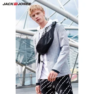 Мужской Хлопковый пиджак JackJones, повседневный пиджак, 219108515