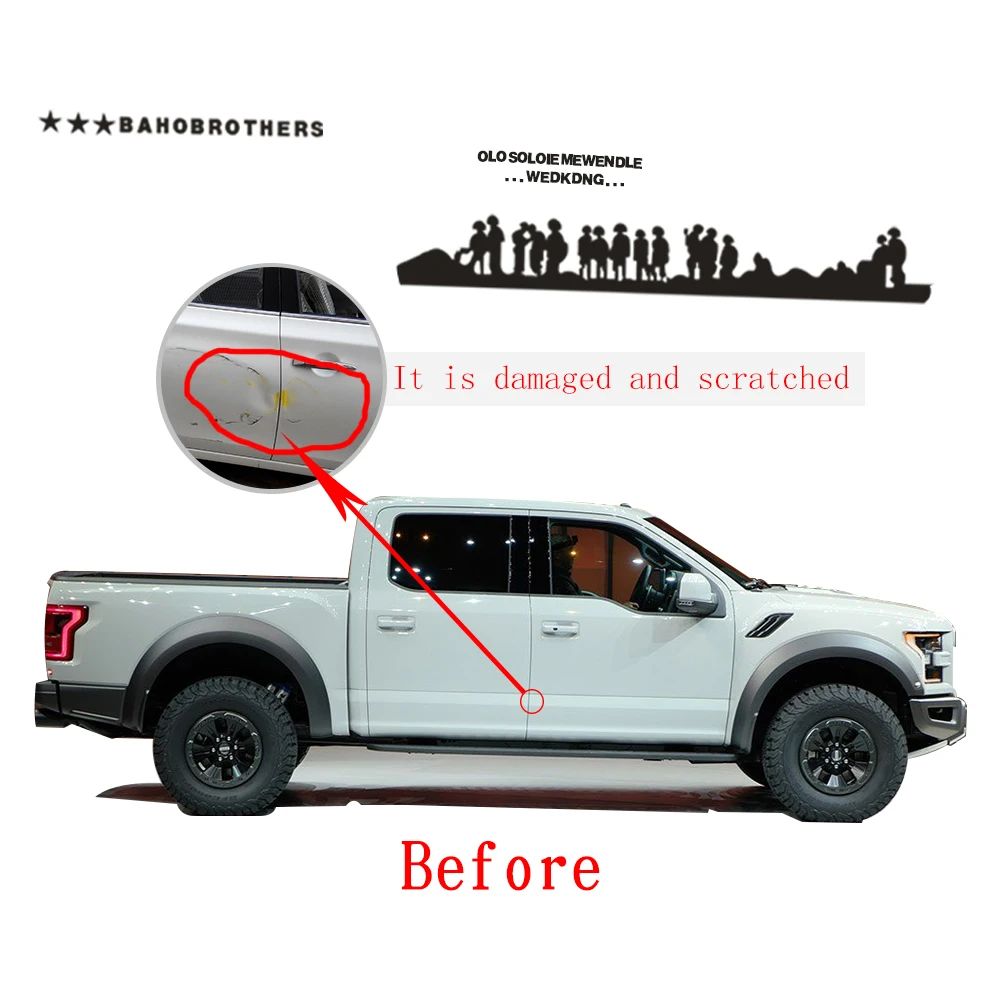 Наклейки сделай сам аксессуары для стайлинга автомобиля корпус армия Вторая