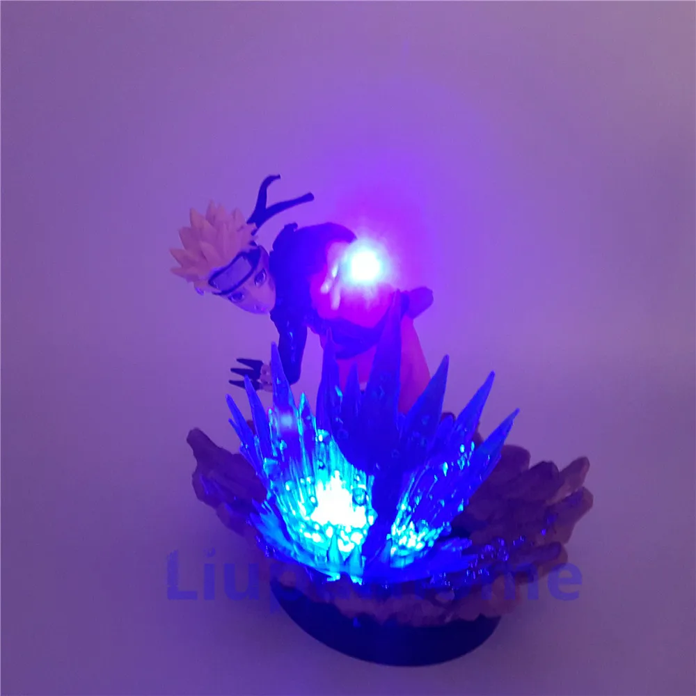 Аниме Наруто Lampara Uzumaki Наруто луминария светодиодный светильник Uzumaki рисунок DIY дисплей ночной Светильник игрушки Настольная лампа Декор