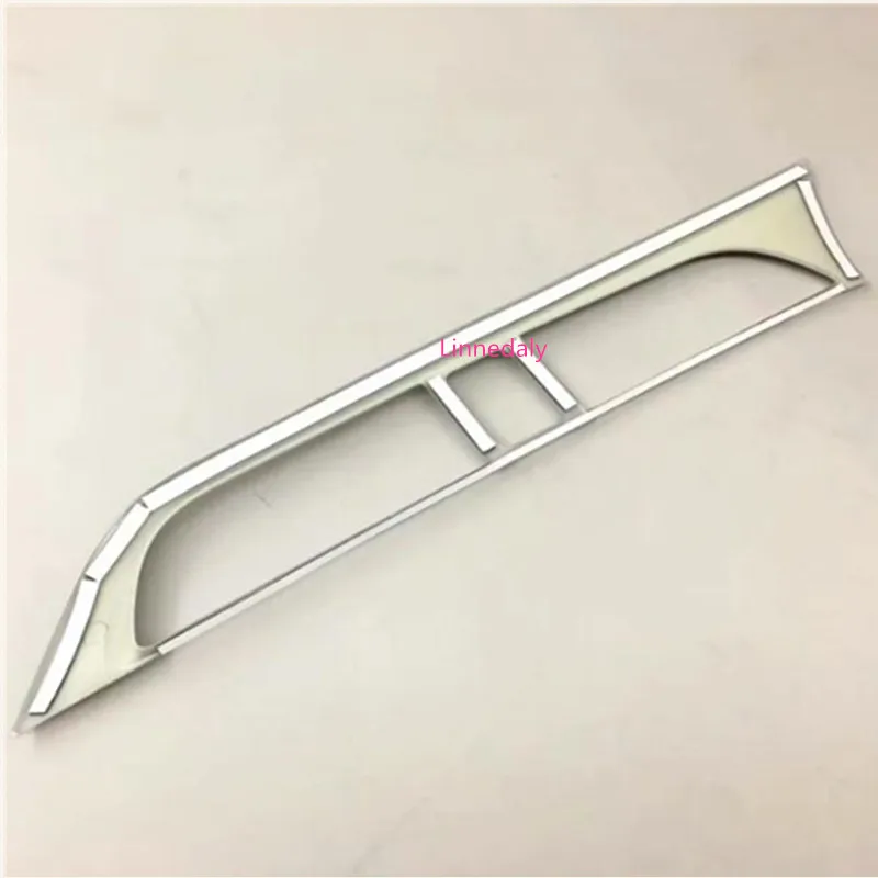 For Nissan Kicks 2017 2018 Car Styling Body Stick Inner Middle Air Conditioning Switch Outlet Vent Garnish Cover Frame Trim 1pcs |