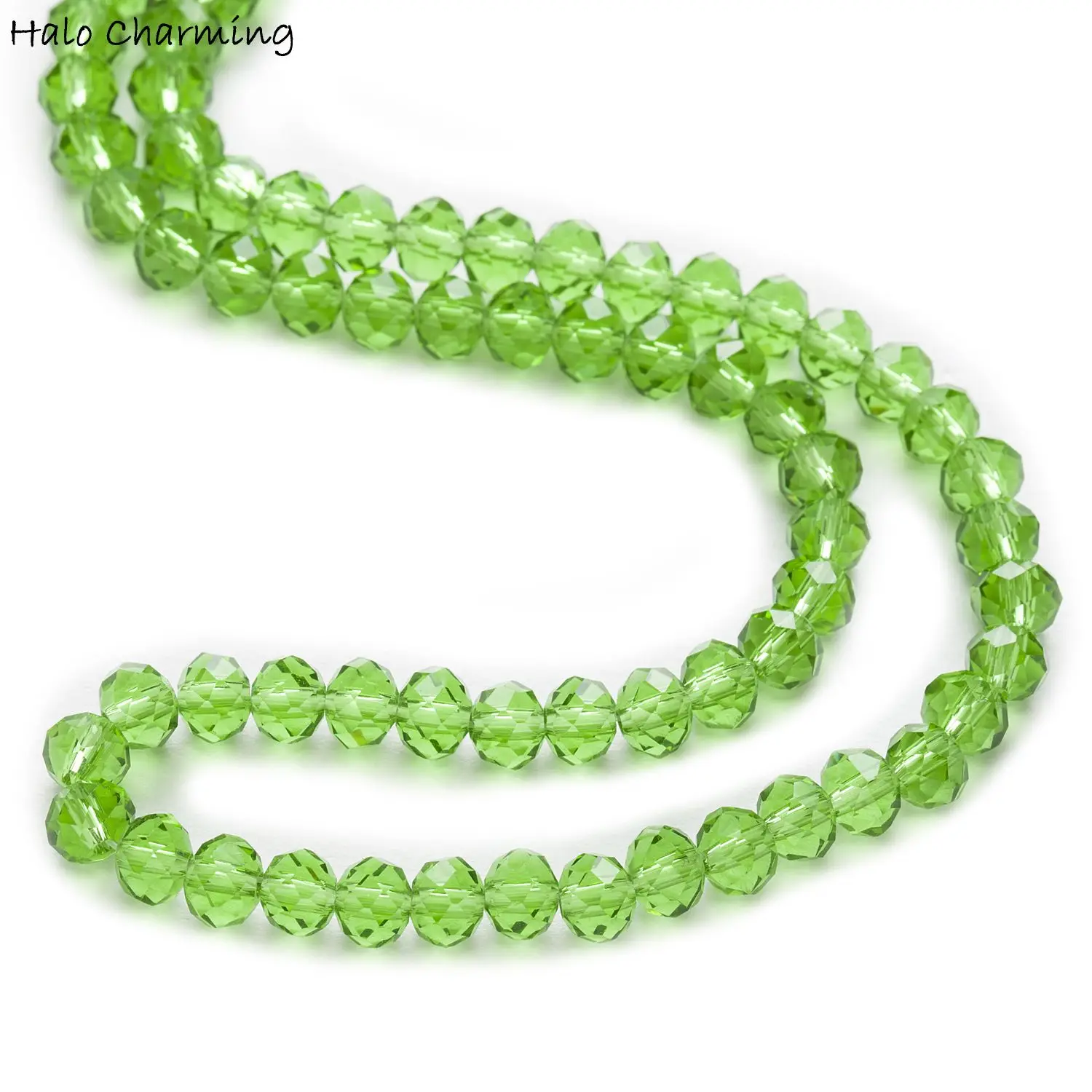 Бусины кварцевые граненые для изготовления ювелирных изделий ручной работы 4-8 мм