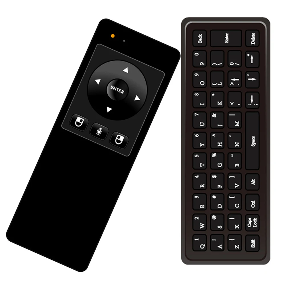 T10 2.4G Flying Mouse Wireless Remote Control Keyboard Double-Sided Full For Set top box TV | Компьютеры и офис