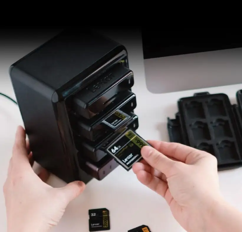 Lexar рабочий процесс HR1 Рабочий поток ридер массив SD CF TF UH1 считыватель USB3.0 рабочий процесс кардридер USB 3,0 высокоскоростной считыватель карт памяти