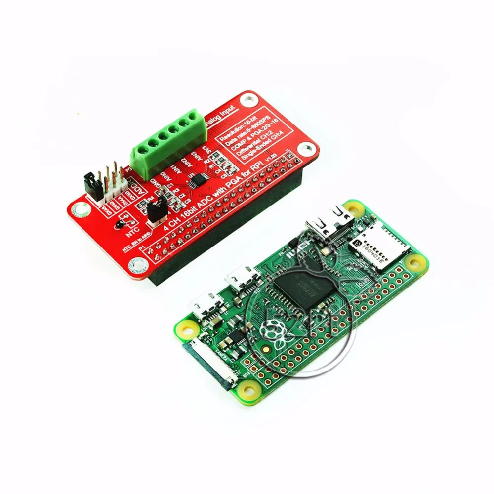 52Pi 16 бит I2C ADS1115 модуль АЦП 4 канала для Raspberry Pi 3/2 Модель B|raspberry pi 3|raspberry pipi 3 |