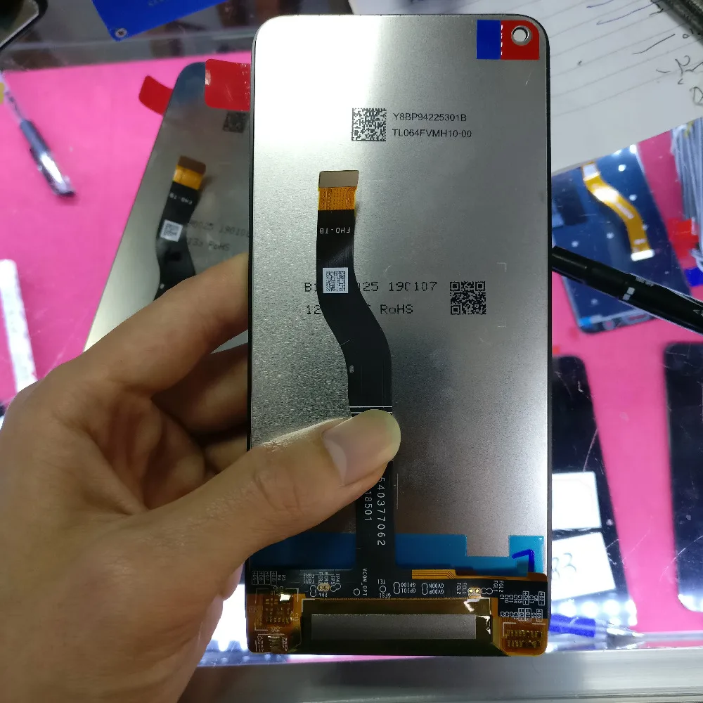 Оригинальный черный 6 4 дюймов для Huawei Honor V20 PCT AL10/для вид 20 ЖК дисплей + сенсорный