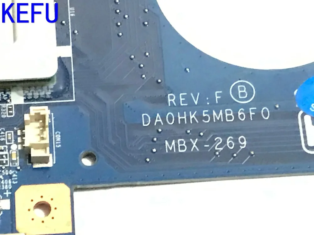 Материнская плата для ноутбука KEFU материнская в наличии DA0HK5MB6F0 REV : F A1876097A Sony