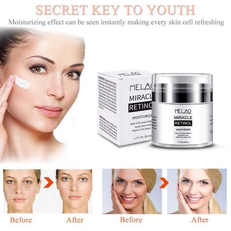 Retinol 2.5% увлажняющий крем против старения и уменьшает морщины тонкие линии