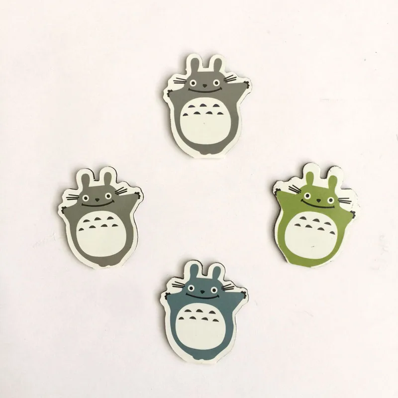 3 шт./компл. Kawaii Тоторо магнитные закладки книги пометка страницы канцелярский школьный офисный поставка студенческий приз