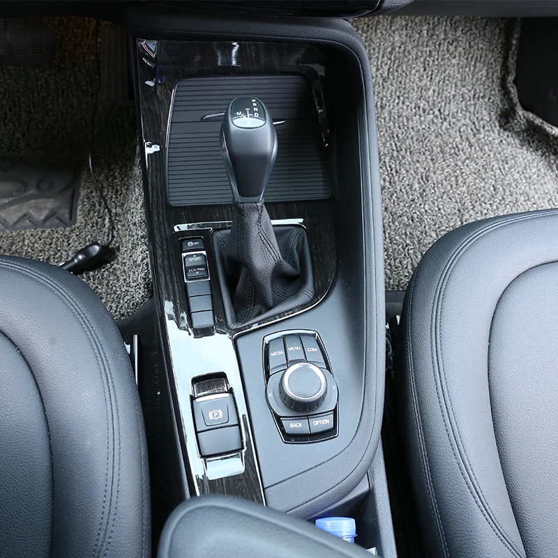 Для BMW X1 F48 2016 19 для X2 F47 2018 левосторонний привод ABS Хромированная центральная