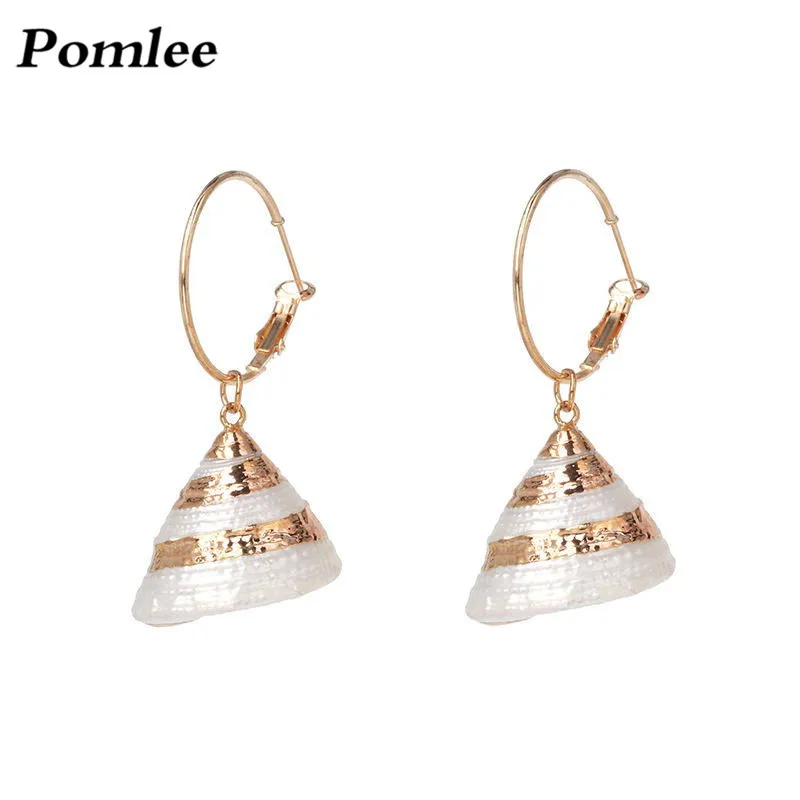 Pomlee богемные свадебные серьги капельки с имитацией листьев ювелирные изделия