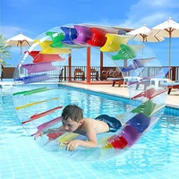 100cm giant colorful inflatable water wheel roller kids swim pool float roll ball water balloons for boys and girls beach toys