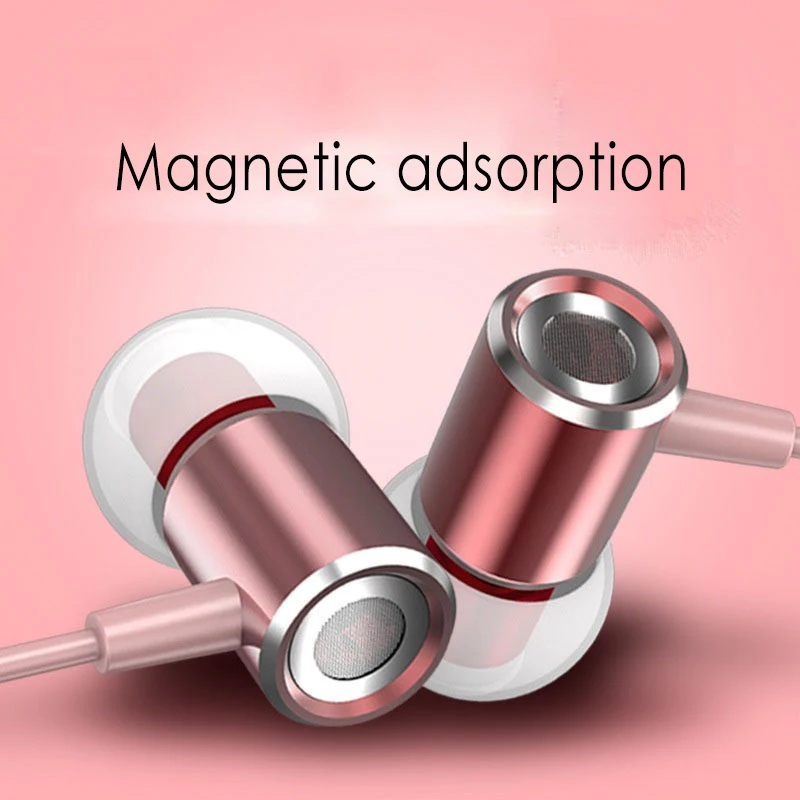 Горячая качество золотые металлические наушники Ear телефоны для Iphone samsung MP3 с