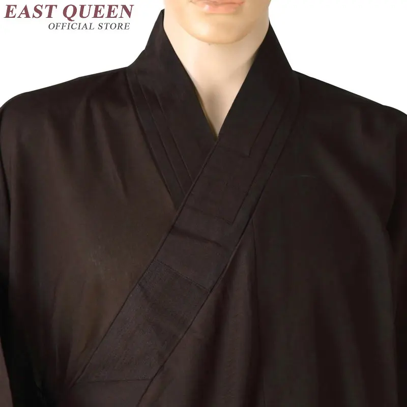 Женская модель Мужская буддийская одежда традиционная китайская AA970|chinese monk