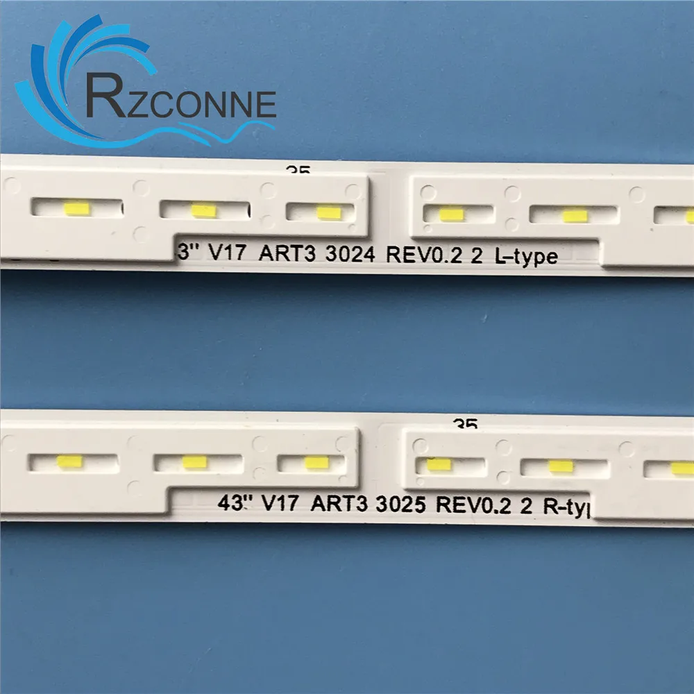 Светодиодная лента для подсветки LG 43 &quotV17 ART3 3025 REV0.2 6916L3025A 6916L3024A|Промышленные