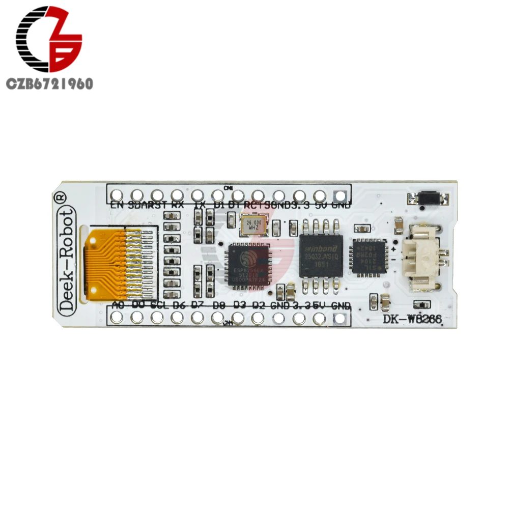 0 91 дюйма OLED ESP8266 беспроводная Wi-Fi макетная плата 128x32 P2014 IIC I2C SPI PWN Micro USB 32 Мб антенна