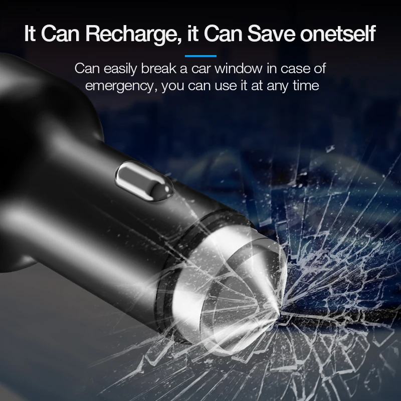 Coolreall 5V 3.1A цифровой светодиодный дисплей двойной USB Автомобильное зарядное устройство для iPhone samsung планшет адаптер для путешествий Быстрая зарядка для Xiaomi
