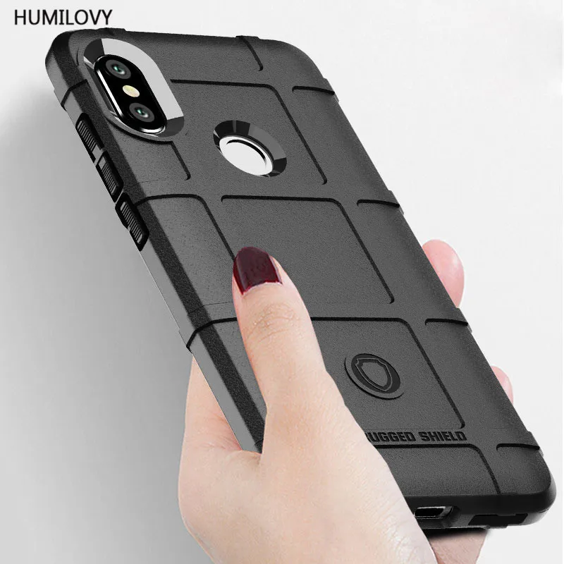 For Xiaomi Redmi Note 6 Pro Case Soft Silicone rugged shield shockproof Armor Protective Cover |