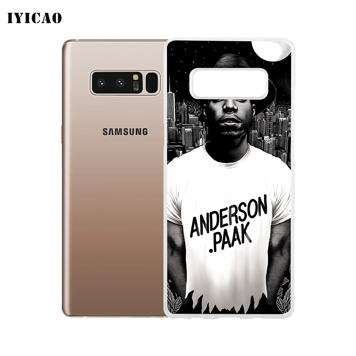Ииикао Андерсон. Мягкий силиконовый чехол Paak для телефона Samsung A5 A6 Plus A7 A8 A9 J3 J5 J7 Note