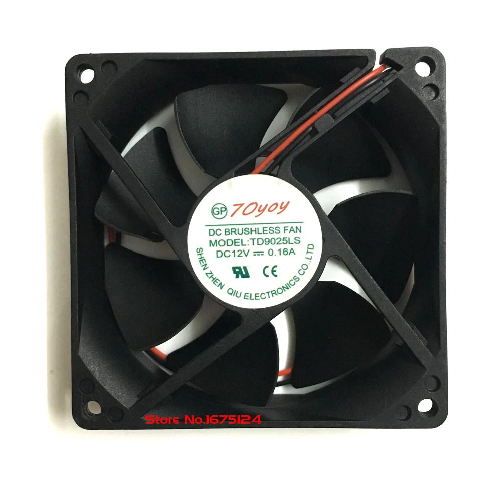 Новый оригинальный гидравлический подшипник TD9025LS 12 В 0 16 а 90 мм * 25 тихий