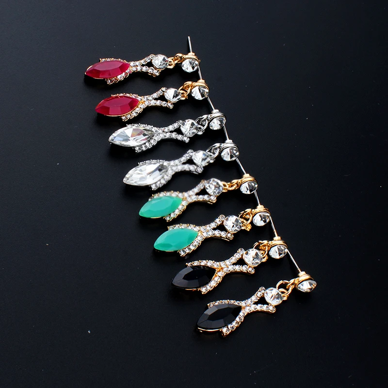 Женский комплект украшений Jiayijiaduo набор из ожерелья и сережек 4 цвета|jewelry sets for