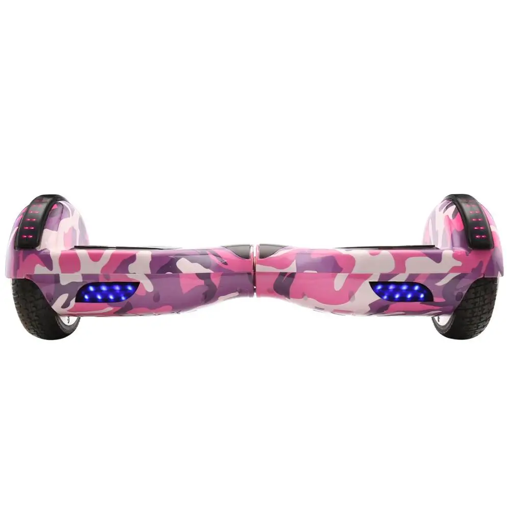 Mix pink IScooter 6,5 дюймов 2 колеса скутер электрический Ховерборд с Bluetooth сумка для переноски самобалансирующийся скутер - Цвет: Mix pink