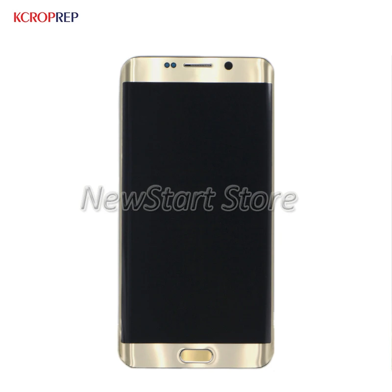 ЖК дисплей для Samsung S6 Edge Plus с сенсорным экраном и дигитайзером в сборе 5 7 дюйма Galaxy