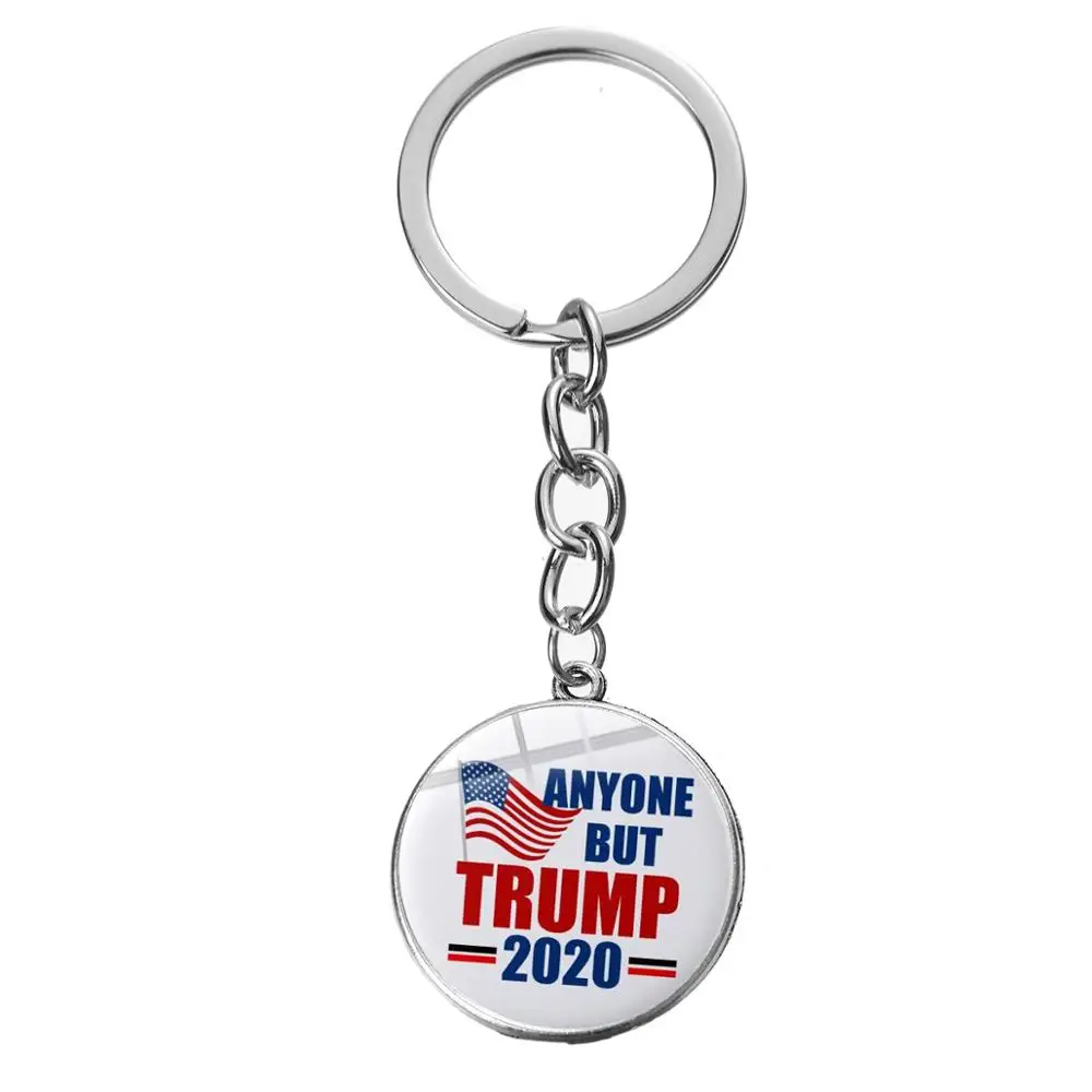 SONGDA Trump 2020 флаг креативные брелоки с принтом держать Америку большой Дональд для