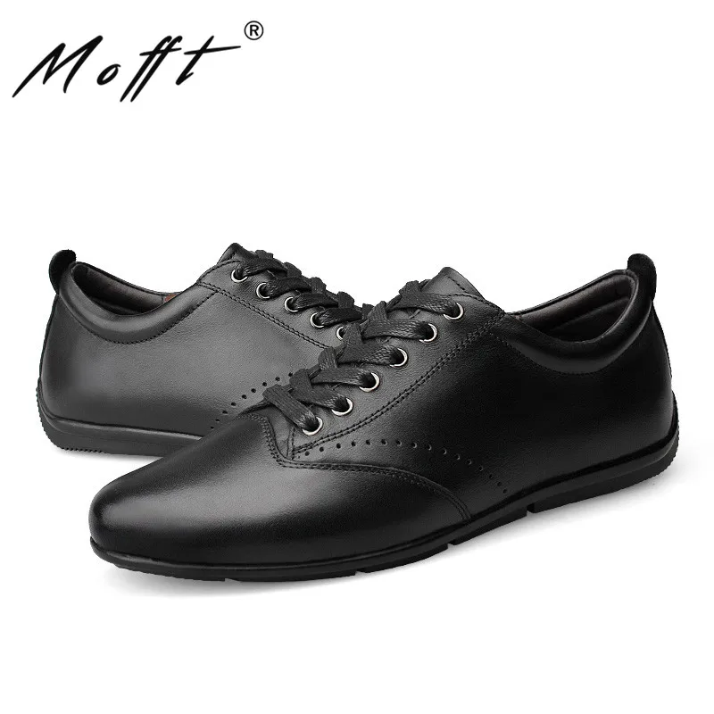 Handmade Genuine Leather Men Shoes Fashion Walking Durable Lace Up For Design Superstar Breathable Flat | Обувь
