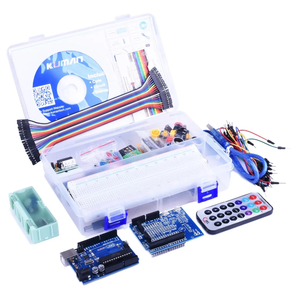 Miroad K4 проект полной Starter Kit с учебник для Arduino UNO R3 Mega 2560 робот нано макет Наборы |