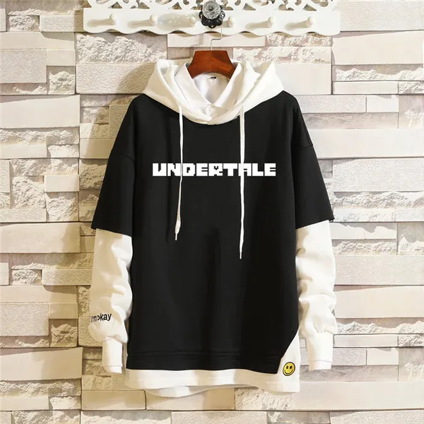 08 Undertale Sans/толстовка с милым принтом; костюм для косплея для мужчин и женщин; сезон весна-осень; Повседневный пуловер; толстовка с капюшоном; модная уличная одежда - Цвет: 08