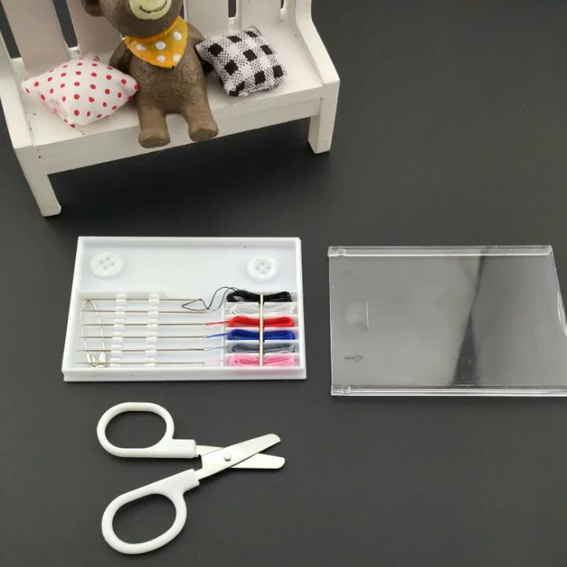 1 шт. бытовой дорожный портативный комплект для шитья DIY ручной работы товары для рукоделия швейная нить иглы швейные инструменты аксессуары