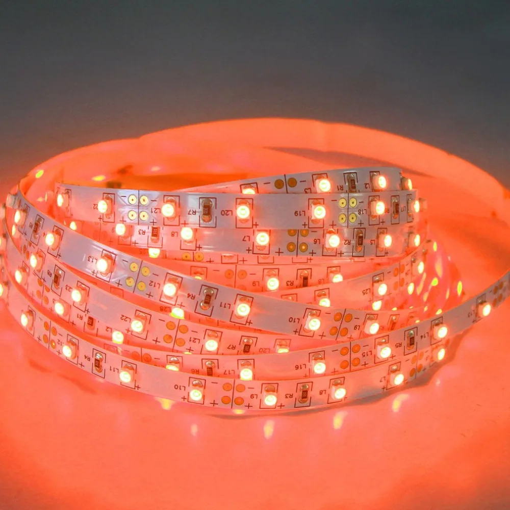 ICOCO 24 Вт SMD3528 5 м Светодиодная лента Водонепроницаемая RGB Супер яркая 300