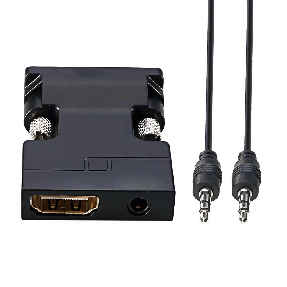 1080 P адаптер hdmi vga цифровые аналоговые аудио и видео конвертер кабель для ПК