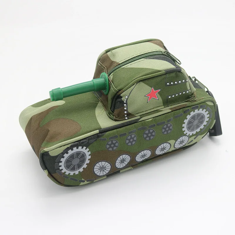 2018 Новый горячий cool Tank форму пароль Канцтовары коробка карандаш молнию сумки