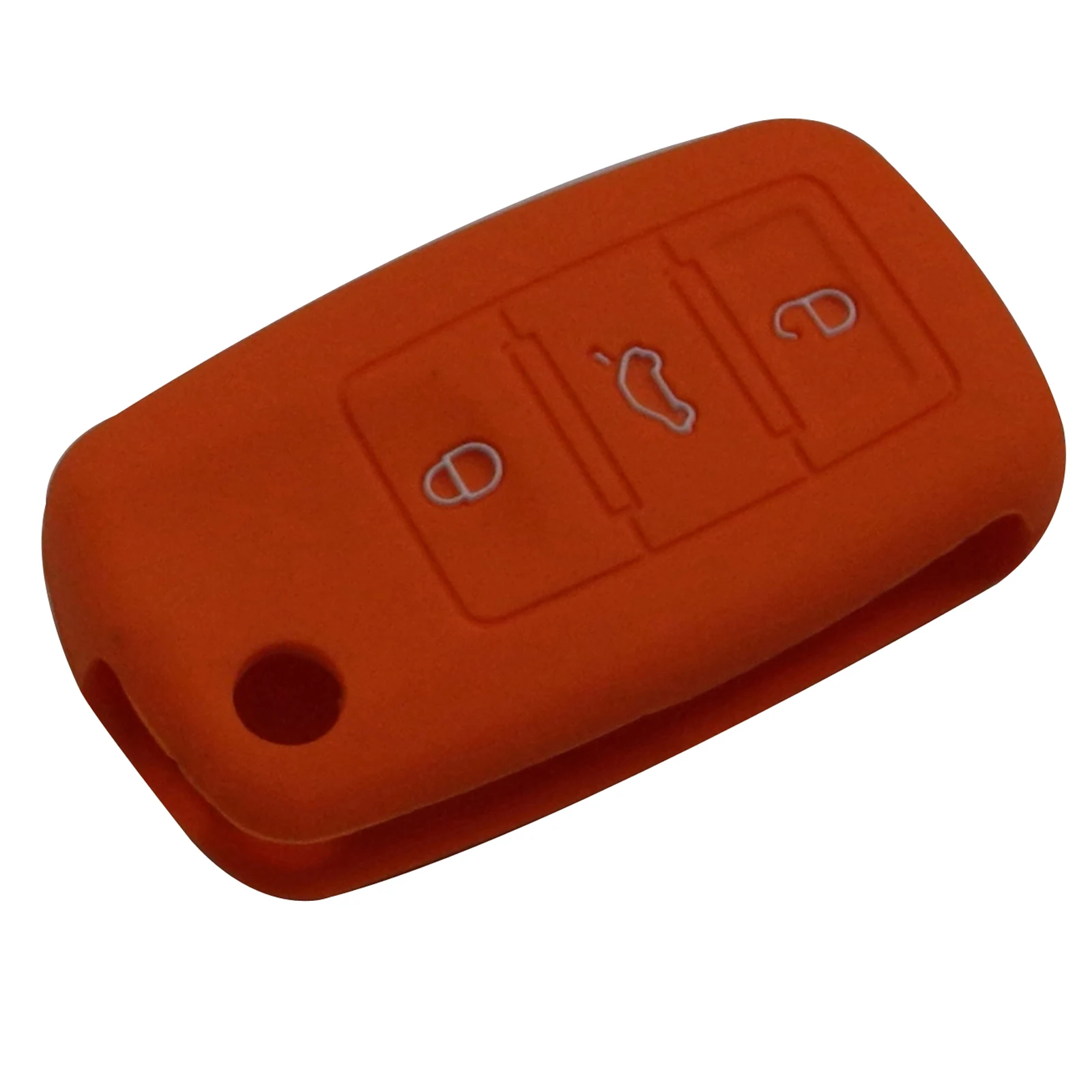Чехол для автомобильного ключа jingyuqin чехол VW Golf Bora Jetta POLO GOLF Passat Skoda Octavia A5 Fabia SEAT Ibiza