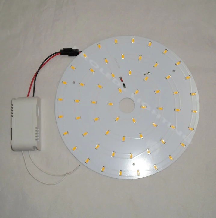 Новинка DIY набор 20 Вт светодиодный круговой печатной платы диск потолочный