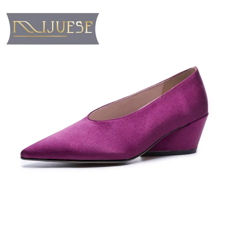 Женские туфли-лодочки с острым носком на высоком каблуке размеры 33-43 | Обувь