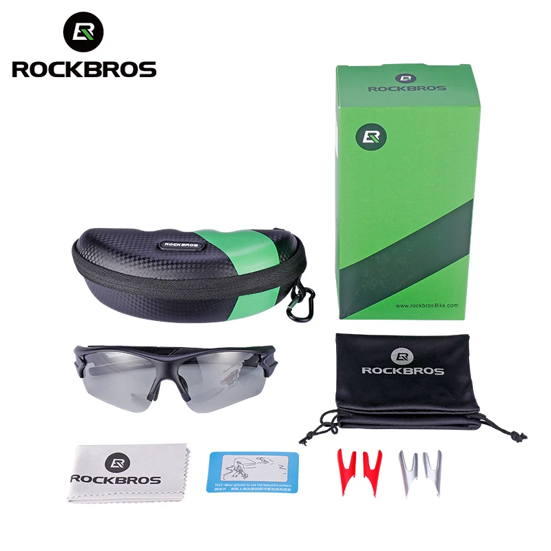 Спортивные фотохромные поляризованные очки ROCKBROS велосипедные для езды на