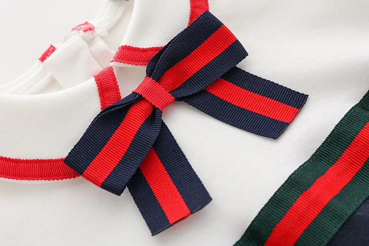 Летняя одежда для новорожденных и маленьких девочек 0 24 месяцев милая Одежда