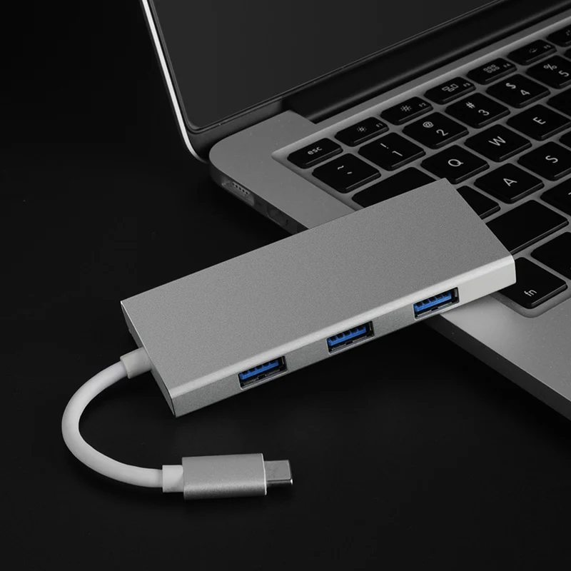 USB Type C 4k к концентратору 3 0 и HDMI для Macbook Pro TF Sd кардридер док станция