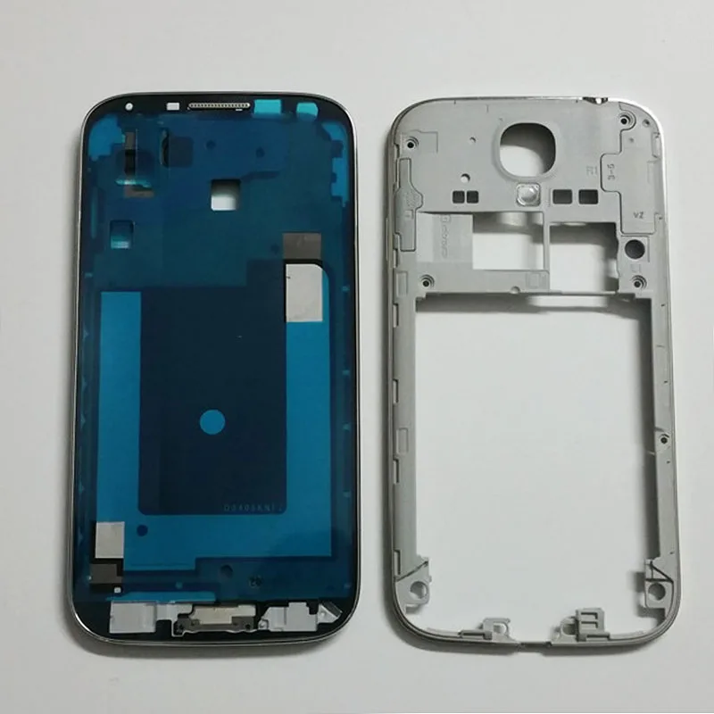 Оригинальная новая средняя рамка передняя панель для Samsung s4 I9505 i9500 i9506 i337 запасные